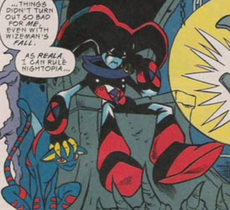 Reala petting Clawz (Archie Comics)