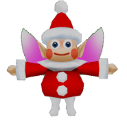 Christmas Nightopians' 3D Model in NiGHTS into Dreams.