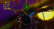 Clawz as he appeared in the Nightmare Zone DLC in Sonic Lost World.