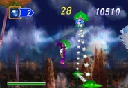 Cuttle in NiGHTS into Dreams (Sega Saturn mode).