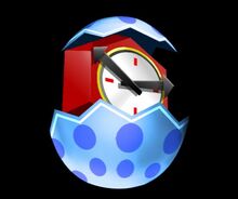 The Alarm Egg from NiGHTS into dreams.