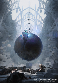 NieR Orchestra Concert re 12024 the end of data Key Visual
