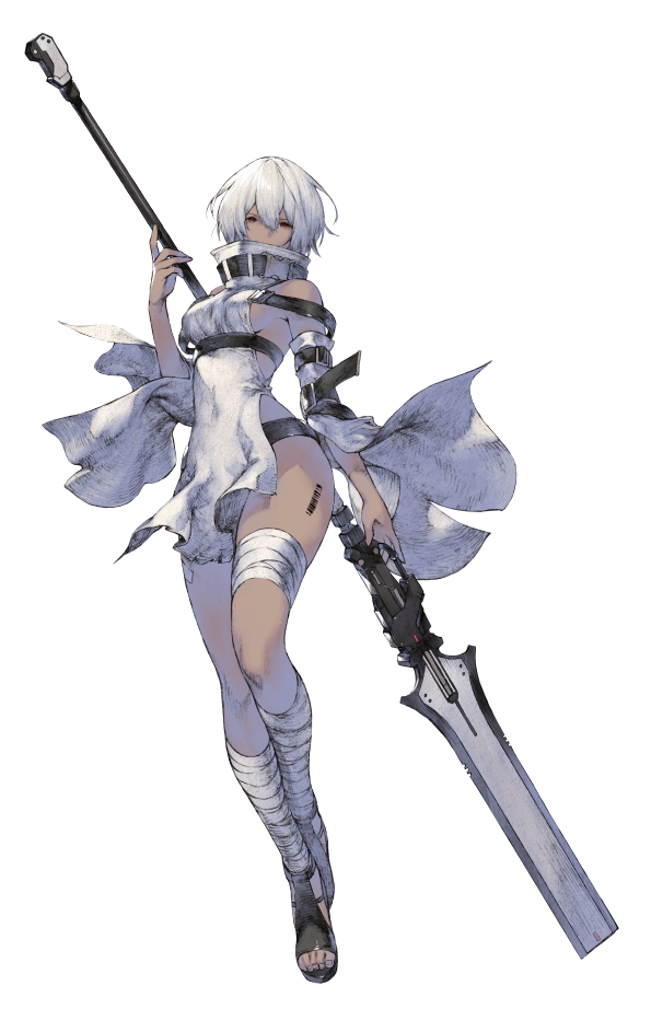 WIP] Noelle - Game Ready Character (NieR Reincarnation Fan Art) — polycount