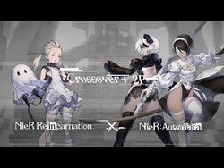 NieR Reincarnation Automata Crossover Event Gatcha Will Include 2P