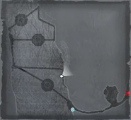 Map location of the delivery destination