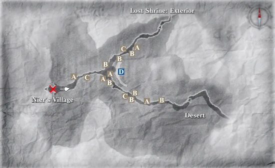 Eastern Road Item Map