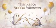 Thank You 50,000 Twitter Followers