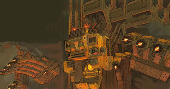 Defense System Geppetto concept art.