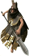 Взрослый король Фасада в «NieR»