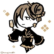 Akeha1.5AnniCD.jpg (48 KB) 1.5 Anniversary Art by Designer Momo Jirushi