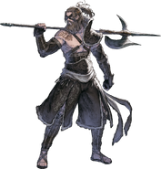 Argo's "Patriotic Traveler" Costume in NieR Reincarnation