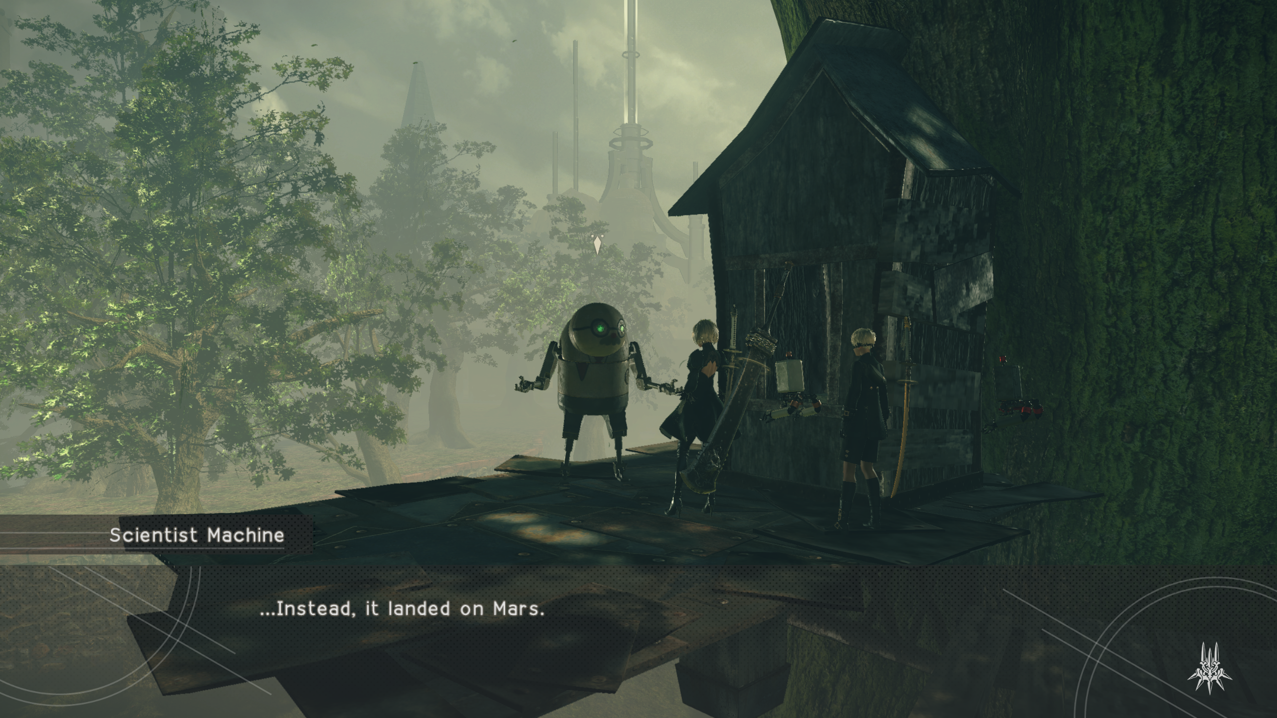 nier automata walkthrough half wit inventor