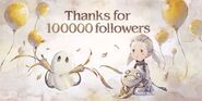 Thank You 100,000 Twitter Followers