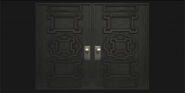 Door cinematic, similar to classic Resident Evil ones.
