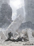 NIER:AUTOMATA POSTER - 5TH ANNIVERSARY