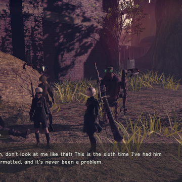 Nier Automata Wandering Couple Refuse The Wandering Couple Nier Wiki Fandom the wandering couple nier wiki fandom
