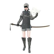 Young Man's Outfit Costume for 9S