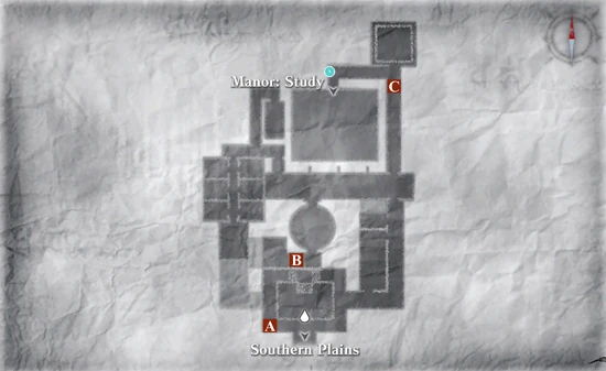 Manor Item Map