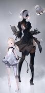 Fio, 2b and Mama