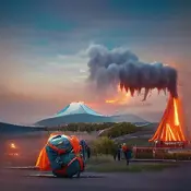 Volcano, by Simon Stålenhag.webp (18 KB) Simon Stålenhag