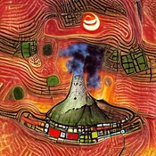 Volcano, by Friedensreich Hundertwasser.jpg (57 KB) Friedensreich Hundertwasser