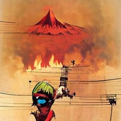 Volcano, Jamie Hewlett.jpg (29 KB) Jamie Hewlett