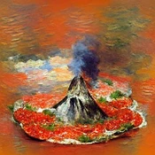 Volcano, by Claude Monet.jpg (39 KB) Claude Monet