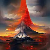 Volcano, by Rose O’Neill.webp (18 KB) Rose O’Neill