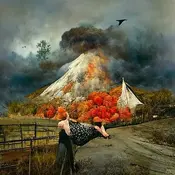 Volcano, by Andrea Kowch.webp (37 KB) Andrea Kowch
