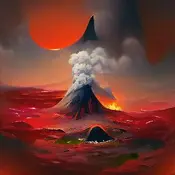 Volcano, by Simon Dewey.webp (16 KB) Simon Dewey