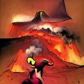 Volcano, by Doug TenNapel.jpg (28 KB) Doug TenNapel