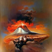 Volcano, by Boris Vallejo.jpg (23 KB) Boris Vallejo