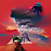 Volcano, by Gorillaz.webp (19 KB) Gorillaz