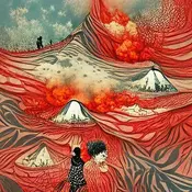 Volcano, by yuko shimizu.webp (61 KB) Yuko Shimizu