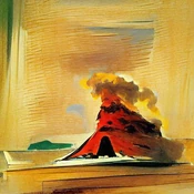 Volcano, by Edward Hopper.jpg (32 KB) Edward Hopper