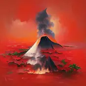 Volcano, by Mitsur Adachi.webp (16 KB) Mitsuru Adachi