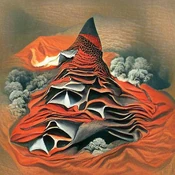 Volcano, by M. C. Escher.jpg (37 KB) M. C. Escher