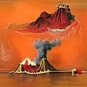 Volcano, by Rube Goldberg.webp (21 KB) Rube Goldberg