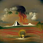 Volcano, by Henri Rousseau.webp (21 KB) Henri Rousseau