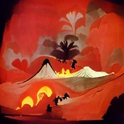 Volcano, by Lotte Reiniger.jpg (23 KB) Lotte Reiniger