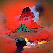 Volcano, by Ralph Bakshi.jpg (25 KB) Ralph Bakshi