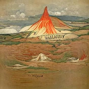 Volcano, by Walter Crane.jpg (33 KB) Walter Crane