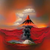 Volcano, by Rick Griffin.jpg (21 KB) Rick Griffin