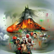 Volcano, by David Choe.jpg (32 KB) David Choe