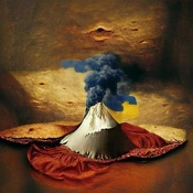 Volcano, by Jan Vermeer.jpg (30 KB) Jan Vermeer
