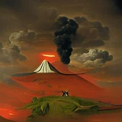 Volcano, by Franz Sedlacek.jpeg (20 KB) Franz Sedlacek