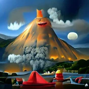 Volcano, by Nick Park.jpg (26 KB) Nick Park