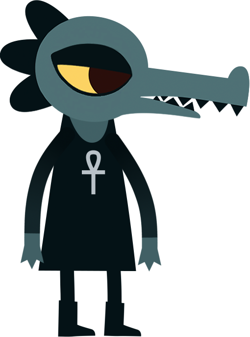 the night in the woods characters as pople