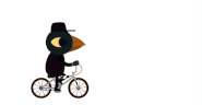 Unused animation of Germ riding his bicycle[4]