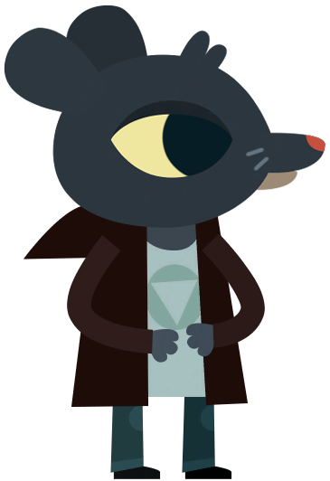 humanized night in the woods characters